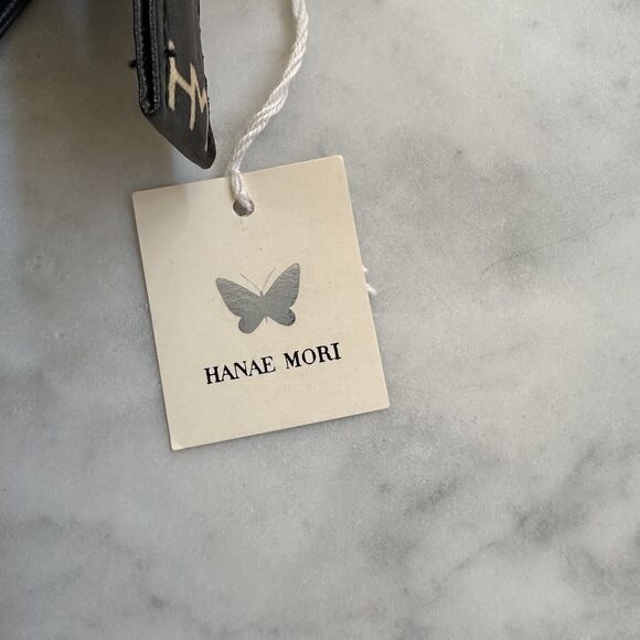 Vintage New Mori Hanae Butterly Cosmetic Travel Pouch Bag Sewing Kit Japan Rare! - Picture 9 of 16